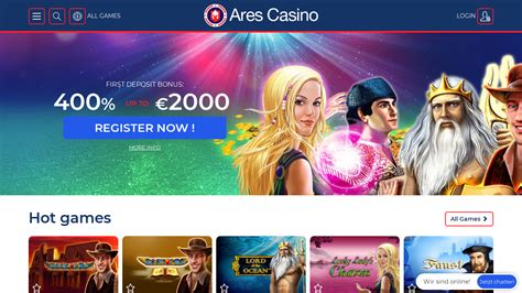 Ares casino mobile
